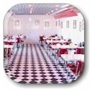 Spiegel aus den 50er Jahren - fifties spiegel